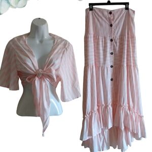 Dygarni California Women's 2 Piece Skirt Set,